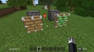 Sticky piston on the right side (Image via Mojang)